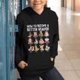 How To Become a Better Reader Dog Back To School Graphic Youth Hoodie