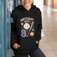 Birthday Boy 8th Birthday Baseball Graphic Youth Hoodie Birthday Boy 8th Birthday Baseball Graphic Youth Hoodie