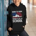 Born To Farm Forced To Go To School Farmer Back To School Graphic Youth Hoodie Born To Farm Forced To Go To School Farmer Back To School Graphic Youth Hoodie