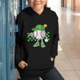 Boys St Patricks Day Baseball Player Pitcher Coach Kids Graphic Youth Hoodie