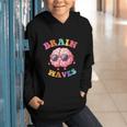 Brain Waves Last Day Of School Back To School Graphic Youth Hoodie