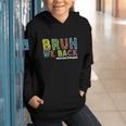 Bruh We Back Assistant Principal Back To School Groovy Graphic Youth Hoodie