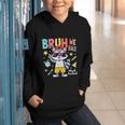 Bruh We Back Raccoon Back To School Graphic Youth Hoodie Bruh We Back Raccoon Back To School Graphic Youth Hoodie