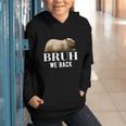 Bruh We Back To School Capybara First Day Of School Graphic Youth Hoodie Bruh We Back To School Capybara First Day Of School Graphic Youth Hoodie