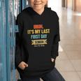 Bruh It's My Last First Day Senior 2026 Back To School Graphic Youth Hoodie Bruh It's My Last First Day Senior 2026 Back To School Graphic Youth Hoodie