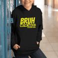 Bruh We'Re Back FUNNY 3rd Grade Back To School Third Grade Graphic Youth Hoodie
