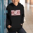 Bulldogs Class Of 2026 Back To School Senior Spirit M Graphic Youth Hoodie