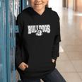 Bulldogs High School Spirit Fan Team Bulldog Back To School Graphic Youth Hoodie Bulldogs High School Spirit Fan Team Bulldog Back To School Graphic Youth Hoodie