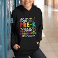 Bye Pre-K Hello Kindergarten Students Pupils Back To School Graphic Youth Hoodie