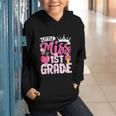 Cute Back To School 1st Grade Girls Kids First Day Of School Graphic Youth Hoodie Cute Back To School 1st Grade Girls Kids First Day Of School Graphic Youth Hoodie