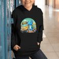 Dinosaur Kids Riding a Bus Back To School Ready To Crush Graphic Youth Hoodie Dinosaur Kids Riding a Bus Back To School Ready To Crush Graphic Youth Hoodie