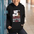 Fifth Grade Batter Up Baseball First Day Back To School Graphic Youth Hoodie Fifth Grade Batter Up Baseball First Day Back To School Graphic Youth Hoodie