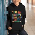 This Is My First Day Of Kindergarten Shirt Back To School Graphic Youth Hoodie