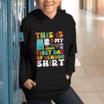 First Day Of School Shirt Boys Girls Back To School Graphic Youth Hoodie