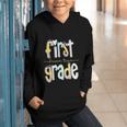 First Grade Dream Team Pencil Back To School Boys Girls Graphic Youth Hoodie