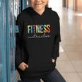 Fitness Instructor Tie Dye Back To School For Women For Work Graphic Youth Hoodie Fitness Instructor Tie Dye Back To School For Women For Work Graphic Youth Hoodie