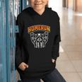 Football Referee Touchdown Baseball Homerun Raccoon Graphic Youth Hoodie Football Referee Touchdown Baseball Homerun Raccoon Graphic Youth Hoodie