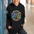 Front Office Squad Back To School Happy First Day Of School Graphic Youth Hoodie