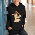Ghost Baseball Halloween Costume Men Boys Kids Graphic Youth Hoodie