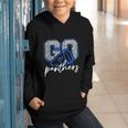 Go Cheer Panthers School Sports Name Spirit Back To School Graphic Youth Hoodie Go Cheer Panthers School Sports Name Spirit Back To School Graphic Youth Hoodie