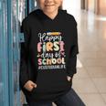 Happy First Day Of School Custodian Life Back To School Graphic Youth Hoodie Happy First Day Of School Custodian Life Back To School Graphic Youth Hoodie