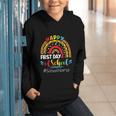 Happy First Day Of School Nurse Rainbow Back To School Graphic Youth Hoodie Happy First Day Of School Nurse Rainbow Back To School Graphic Youth Hoodie