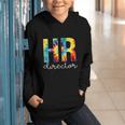 HR Director For Work Tie Dye Back To School Appreciation Day Graphic Youth Hoodie HR Director For Work Tie Dye Back To School Appreciation Day Graphic Youth Hoodie