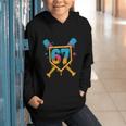 HUGvyn 67 Baseball Ice Cream Drip Six Seven Genz Alpha Slang Graphic Youth Hoodie