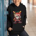 HUGvyn Santa Playing Baseball Ice Cream Drip Christmas Boys Graphic Youth Hoodie HUGvyn Santa Playing Baseball Ice Cream Drip Christmas Boys Graphic Youth Hoodie