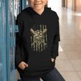 Ice Cream Baseball Drip For Boys Camo USA Flag Camouflage Graphic Youth Hoodie Ice Cream Baseball Drip For Boys Camo USA Flag Camouflage Graphic Youth Hoodie