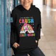 I'm Ready To Crush First Grade Unicorn Back To School Girls Graphic Youth Hoodie I'm Ready To Crush First Grade Unicorn Back To School Girls Graphic Youth Hoodie