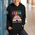 I'm Ready To Crush Second Grade Unicorn Back To School Girls Graphic Youth Hoodie