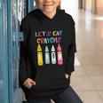 Kindergarten Back To School Crayons Let's Eat Crayon Graphic Youth Hoodie Kindergarten Back To School Crayons Let's Eat Crayon Graphic Youth Hoodie