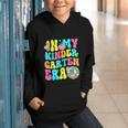 In My Kindergarten Era Groovy Back To School Graphic Youth Hoodie