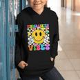 Kindergarten Vibes Smile Face Back To School Kinder Girl Kid Graphic Youth Hoodie Kindergarten Vibes Smile Face Back To School Kinder Girl Kid Graphic Youth Hoodie