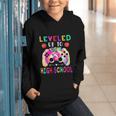 Leveled Up To High School Gaming Fun Back To School Tie Dye Graphic Youth Hoodie