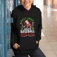 Most Likely To Play Baseball With Santa Christmas Pajamas Graphic Youth Hoodie Most Likely To Play Baseball With Santa Christmas Pajamas Graphic Youth Hoodie