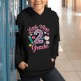Little Miss 2nd Grade Grader Girls 1st Day Back To School Graphic Youth Hoodie Little Miss 2nd Grade Grader Girls 1st Day Back To School Graphic Youth Hoodie
