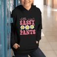 Little Miss Sassy Pants Back To School Girls Graphic Youth Hoodie Little Miss Sassy Pants Back To School Girls Graphic Youth Hoodie