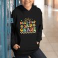 Next Stop 3rd Grade Groovy Retro Third Grade Back To School Graphic Youth Hoodie