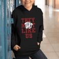 Not Like Bulldog Back To School Spirit M Graphic Youth Hoodie