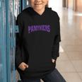 Panthers Back To School Spirit P Graphic Youth Hoodie