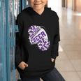 Panthers Cheer Back To School Cheerleading Spirit P Graphic Youth Hoodie