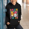 Pencil Bow Bruh I'm In Back To School Kindergarten Graphic Youth Hoodie