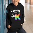 Popping Into Pre K Kid's Back To School Pop It Fidget Toy Graphic Youth Hoodie