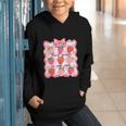 Preppy Back To School 3rd Grade Is My Jam Strawberry Bow Graphic Youth Hoodie Preppy Back To School 3rd Grade Is My Jam Strawberry Bow Graphic Youth Hoodie