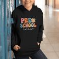 Preschool Crew Team Retro Groovy Vintage Back To School Graphic Youth Hoodie Preschool Crew Team Retro Groovy Vintage Back To School Graphic Youth Hoodie