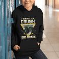Ready To Crush 2nd Grade Monster Truck Boy Back To School Graphic Youth Hoodie