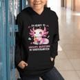 Ready To Kindergarten Axolotl Questions Back To School Girls Graphic Youth Hoodie