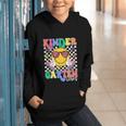 Retro Groovy Kinder Garten Vibes Smile Team Back To School Graphic Youth Hoodie Retro Groovy Kinder Garten Vibes Smile Team Back To School Graphic Youth Hoodie